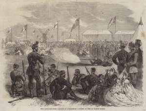 Rifle-Shooting Contest i Wimbledon, skydning på 800 Yards Range